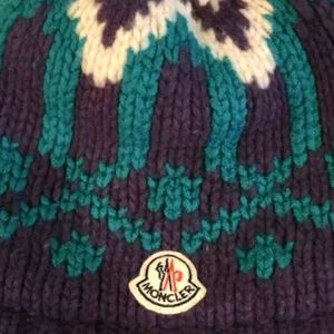 Authentic moncler hat size small/medium